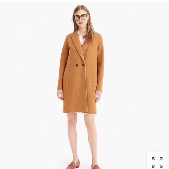 J. Crew | Daphne Topcoat In Italian Boiled Wool 10 - Picture 7 of 8